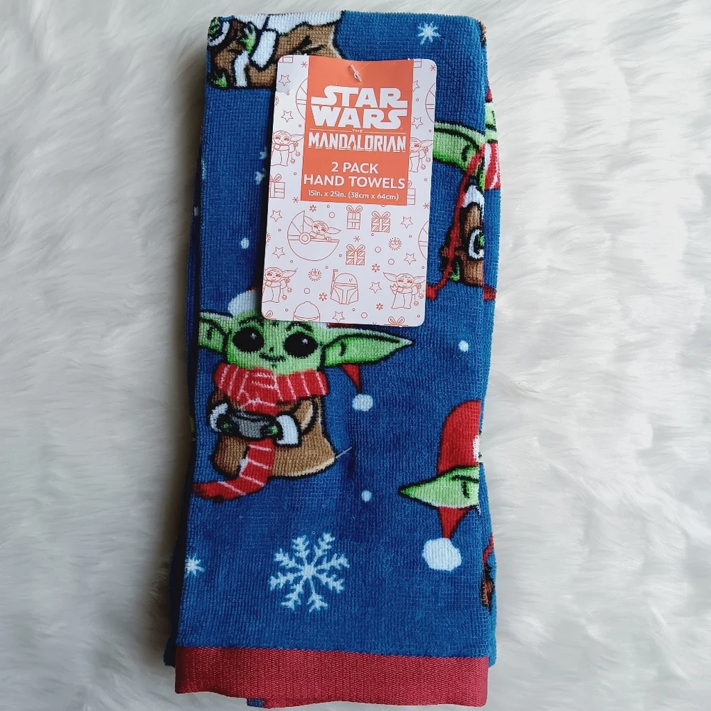 Star Wars The Mandalorian Hand Towels 2 pk